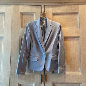 Anne Klein Light Grey Blazer, Size 8